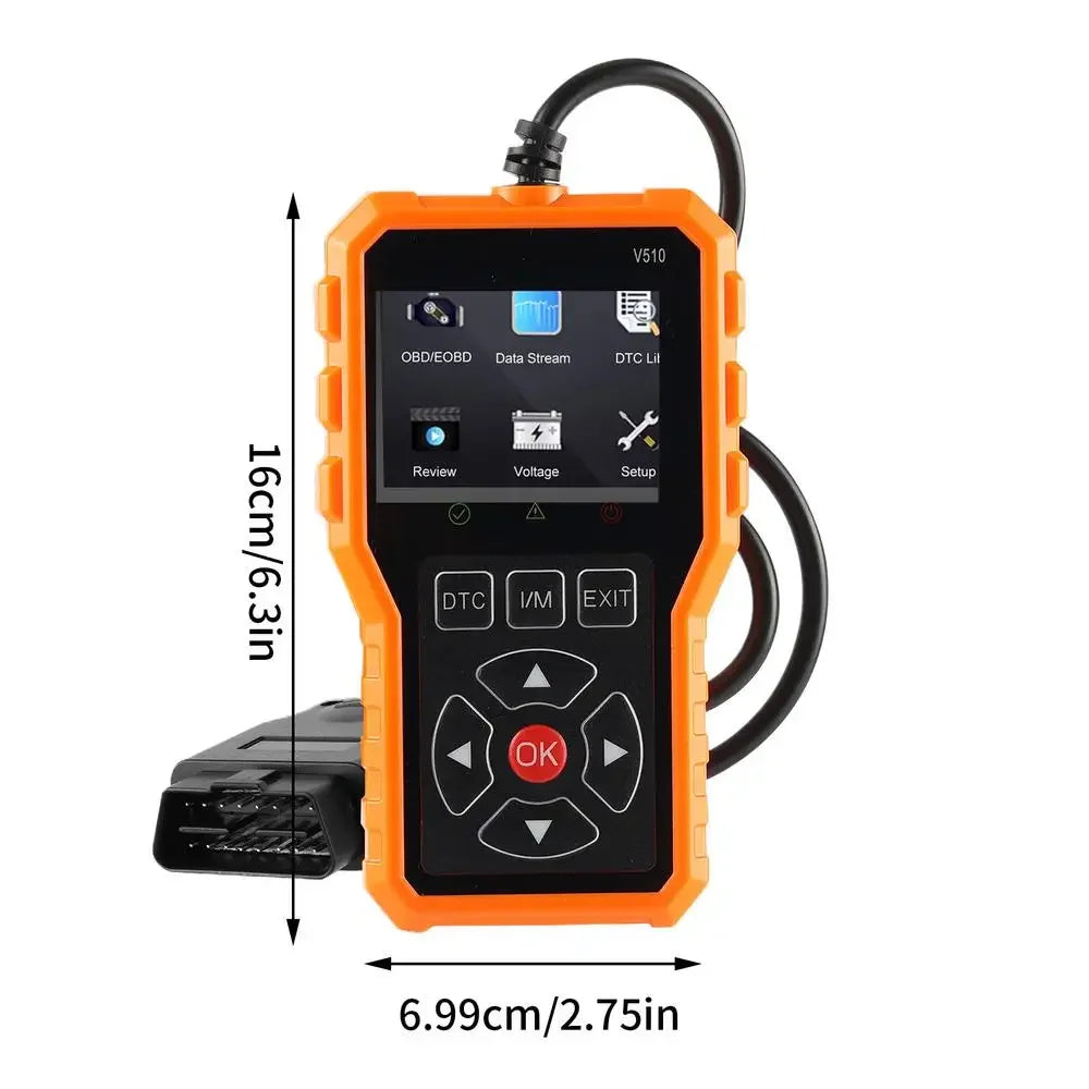 Escáner de diagnóstico para automóviles 2 en 1